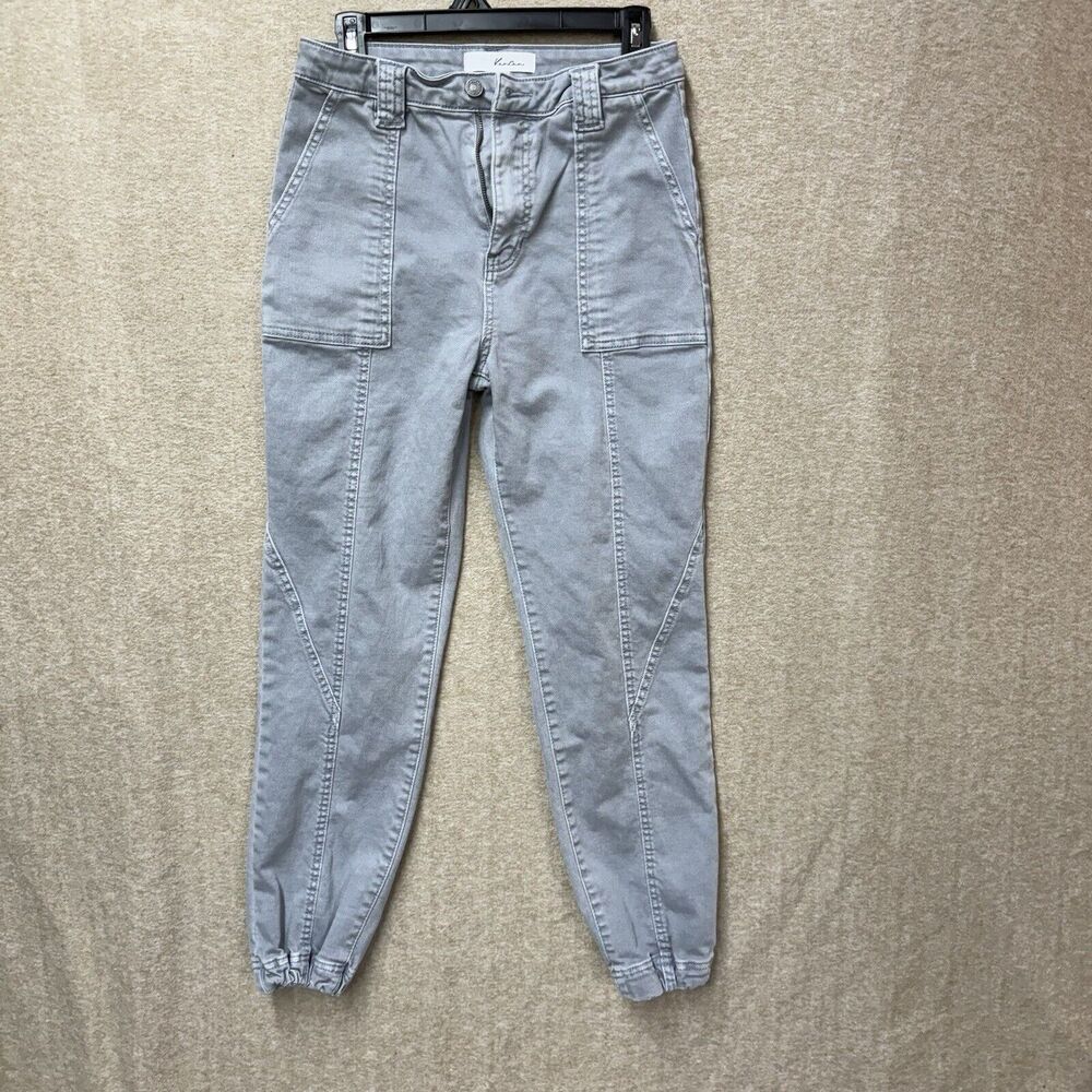 KanCan Jeans Womens 5/26 Gray Skinny High Rise Denim